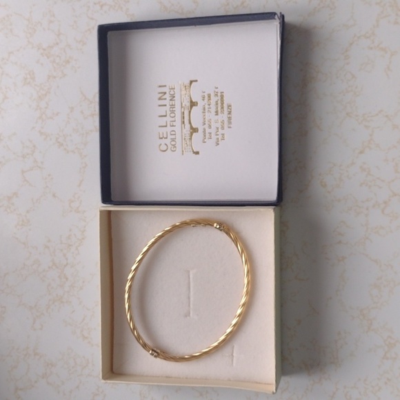 10K solid gold bracelet from Italy, new in box - Picture 10 of 16